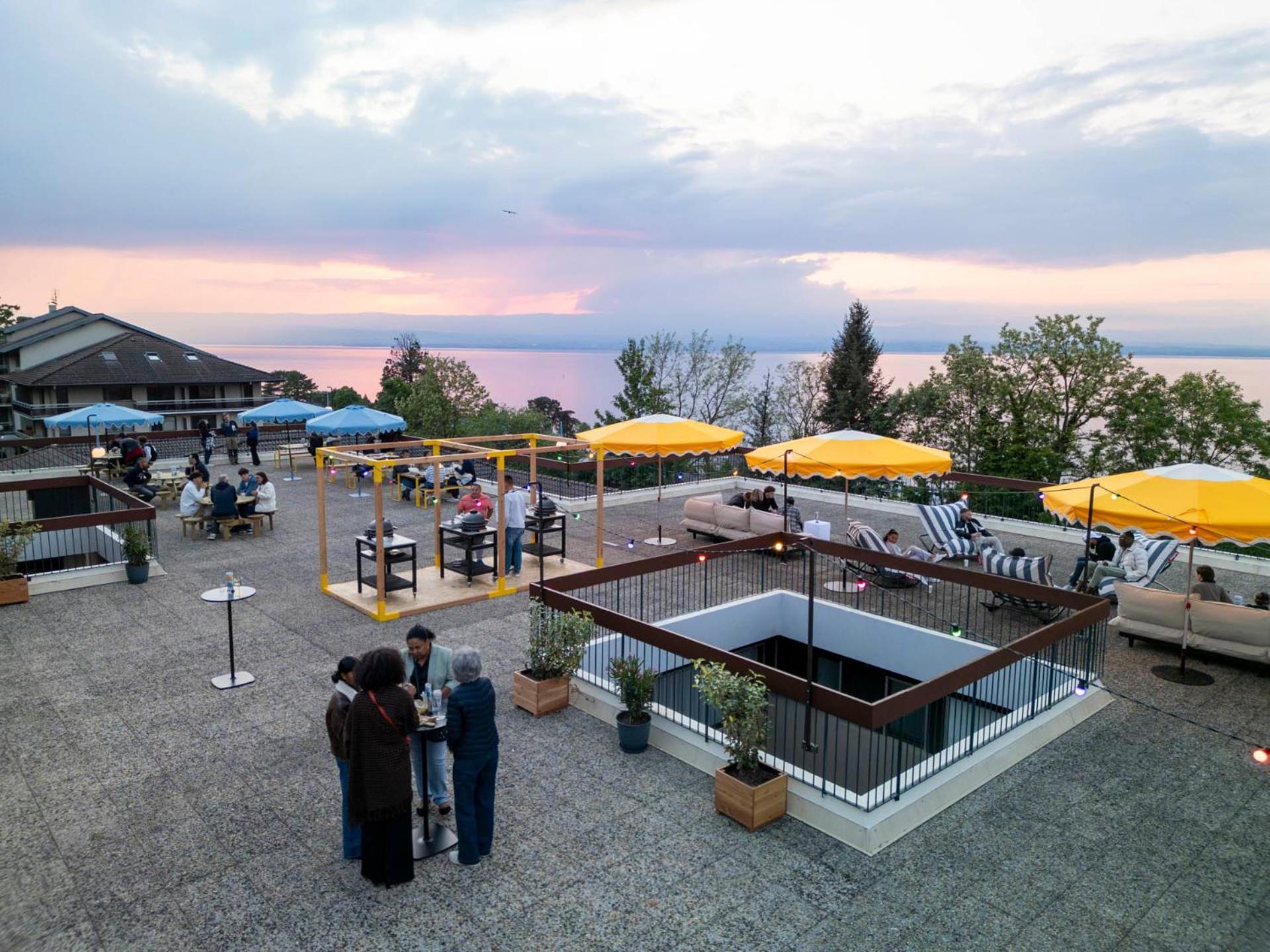 Cote Lac Hostel Evian Kültér fotó